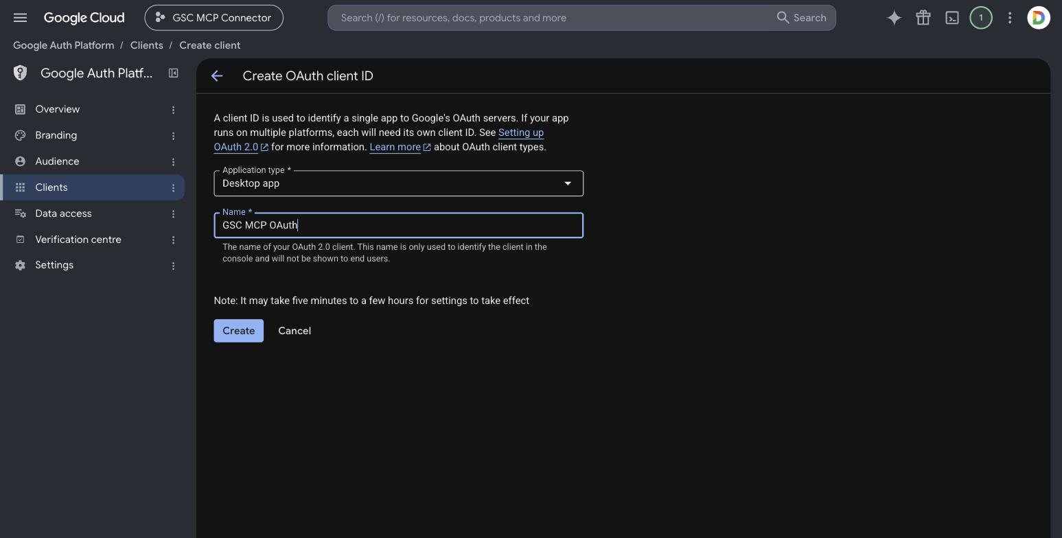 Desktop app named and ready to create